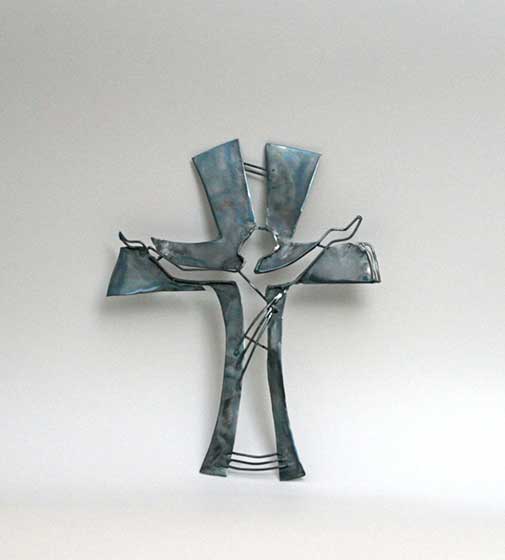 2008 Kreuz der Freude - Variante (Blech, Schweißstäbe)